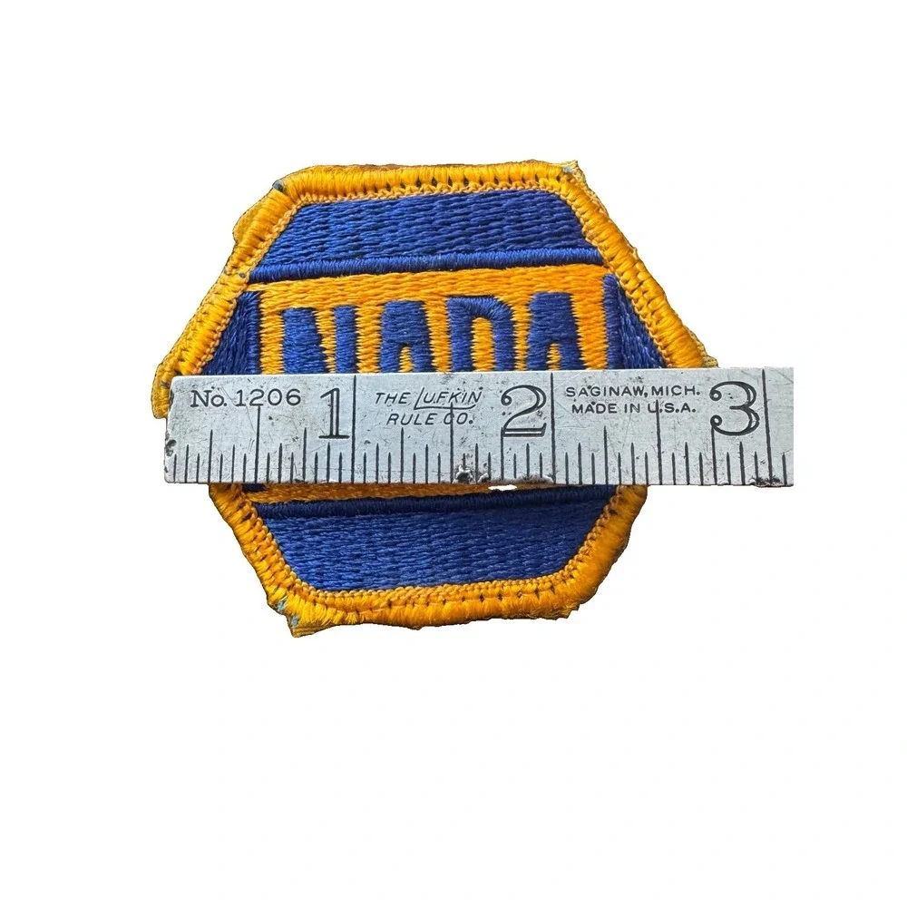 Vintage Napa Auto Parts Blue Yellow Patch For Hat Or Clothing